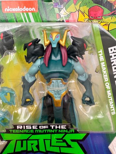 Rise Of The Teenage Mutant Ninja Turtles TMNT Baron Draxum Figure PLease see photos
