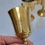 Brass mini goblets x 5 Image 3