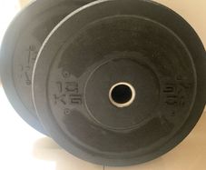 weight 10 kg Olympic bumper plates