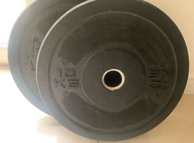 weight 10 kg Olympic bumper plates
