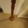 Hand turned standing lamp Image 4