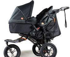 Out and about double buggy