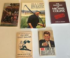 5 collectable Irish books
