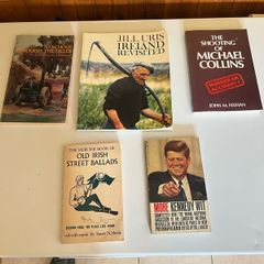 5 collectable Irish books