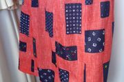 Vintage patchwork 70s skirt