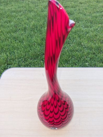 Murano art glass vase