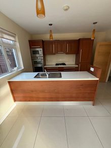Kitchen units, 2 ovens, 2 microwave & dishwasher