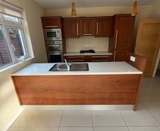 Kitchen units, 2 ovens, 2 microwave & dishwasher