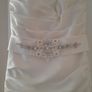 Wedding Dress: Mikaella Size 10 ( small 12) Image 4