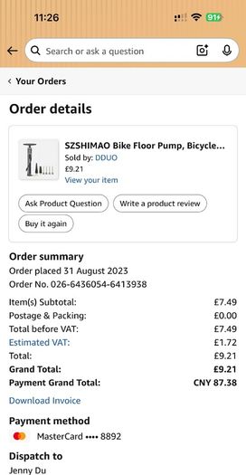 2023 Hybrid Bike - Excellent Condition - Full Kit (Heavy Duty Lock, Helmet, Pump)