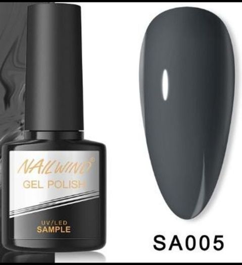 6 Colour Set Nail Semi Permanent Polish Gel 6 ml