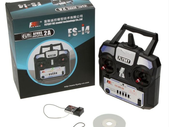 RC Transmitter Receiver Flysky FS-i4