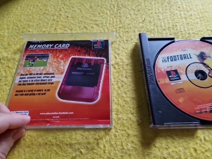 This is football PlayStation1 Ps1 PlayStation2 Ps2 Games Original