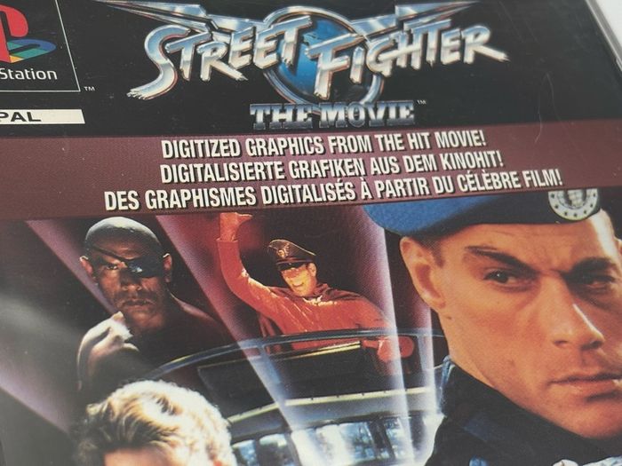 Street Fighter The Movie for PlayStation - Boxed - Mint