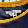 Boden Sabrina Ponte Shift Dress - Navy & Yellow - Size 16R Image 3