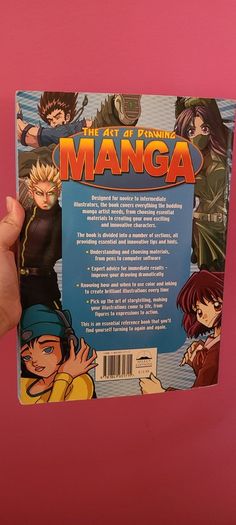 The Art of Drawing Manga Book by Ben Krefta