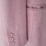 Designer Dusty Pink Tailored Coat Image 5