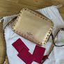 Valentino Garavani Gold Rockstud Crossbody Bag Image 2