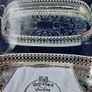 Vintage Durham Crystal Silver Plated Serving Tray Image 3
