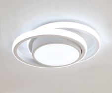 FREE EXPRESS SHIPPING LED Ceiling Lights, 32W 2350lm Lighting Fixture, Dia 28cm Round Modern Design Ceiling Lighting for Hallway Balcony Bedroom Corridor, Cold White 6500K