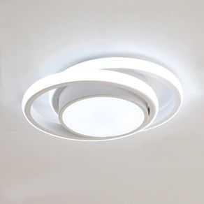 FREE EXPRESS SHIPPING LED Ceiling Lights, 32W 2350lm Lighting Fixture, Dia 28cm Round Modern Design Ceiling Lighting for Hallway Balcony Bedroom Corridor, Cold White 6500K
