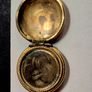 Antique Victorian Blue Enamel ANCHOR Mourning Locket Hair c.1840 Image 10