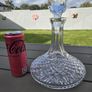 Vintage Waterford Crystal Ships Decanter Image 2