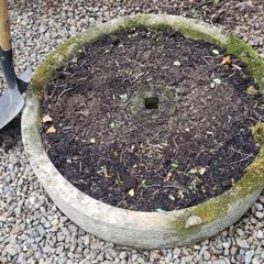 garden and patio water feature or planter