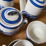 Antique Quimper Coffee/Tea set Image 2