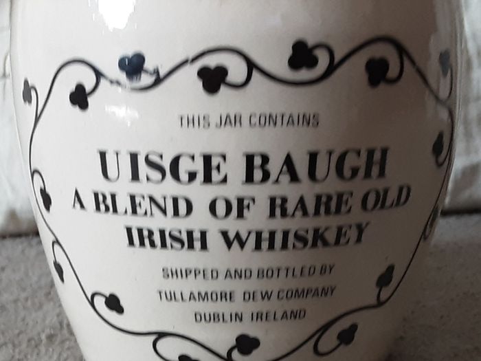 vintage collectable tullamore dew crook