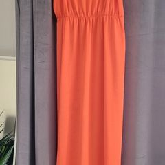 Orange summer dress size 12