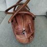 Spikes and Sparrow large brown genuine leather handbag in very good condition with zipped closure and internal pockets and a zipped external pocket see last five photos for exact measurements FREE STANDARD POSTAGE INCLUDED Image 4