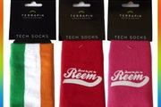 Universal Mobile Tech Socks By Terrapin Irish Flag Design 