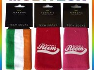 main image for ad Universal Mobile Tech Socks By Terrapin Irish Flag Design 