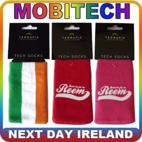 Universal Mobile Tech Socks By Terrapin Irish Flag Design 