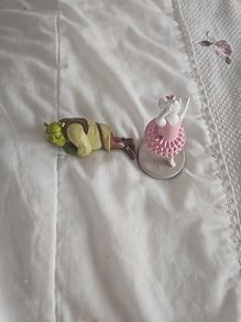 Shrek and Angelina Balerina tonies