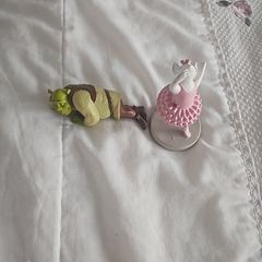 Shrek and Angelina Balerina tonies
