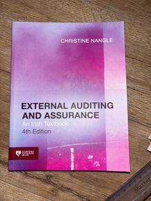 External auditing and assurance 4th edition by Christine Nangle