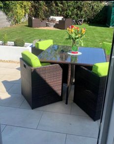 cube garden table and chairs