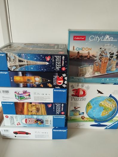 3D Puzzles  Complete