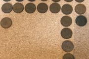 Old Great Britain Half Penny Coins (20)