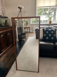 Mirror on Solid Timber