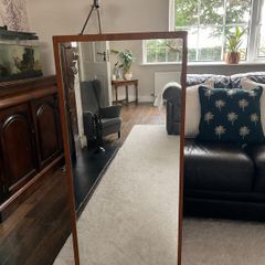 Mirror on Solid Timber