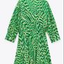 Zara Printed Shirt Dress Image 6