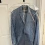 River Island Duck Egg Blue Three Piece Suit 38R / M / 30-32 Image 2