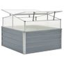 Greenhouse 100x100x85 cm Galvanised Steel Grey Image 10