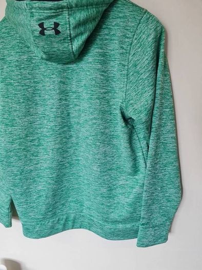 Under armour x storm hoodie Size small-medium green in like new condition