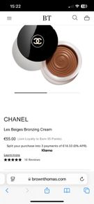 Chanel Les Beiges Healthy Glow Bronzing Cream Nee