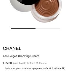 Chanel Les Beiges Healthy Glow Bronzing Cream Nee