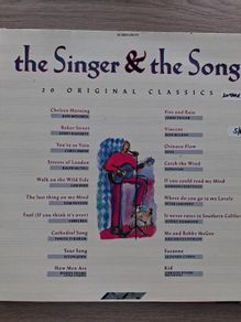 The Singer & the Song - 20 Original Classics - 1989 vinyl LP